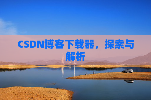 CSDN博客下载器，探索与解析